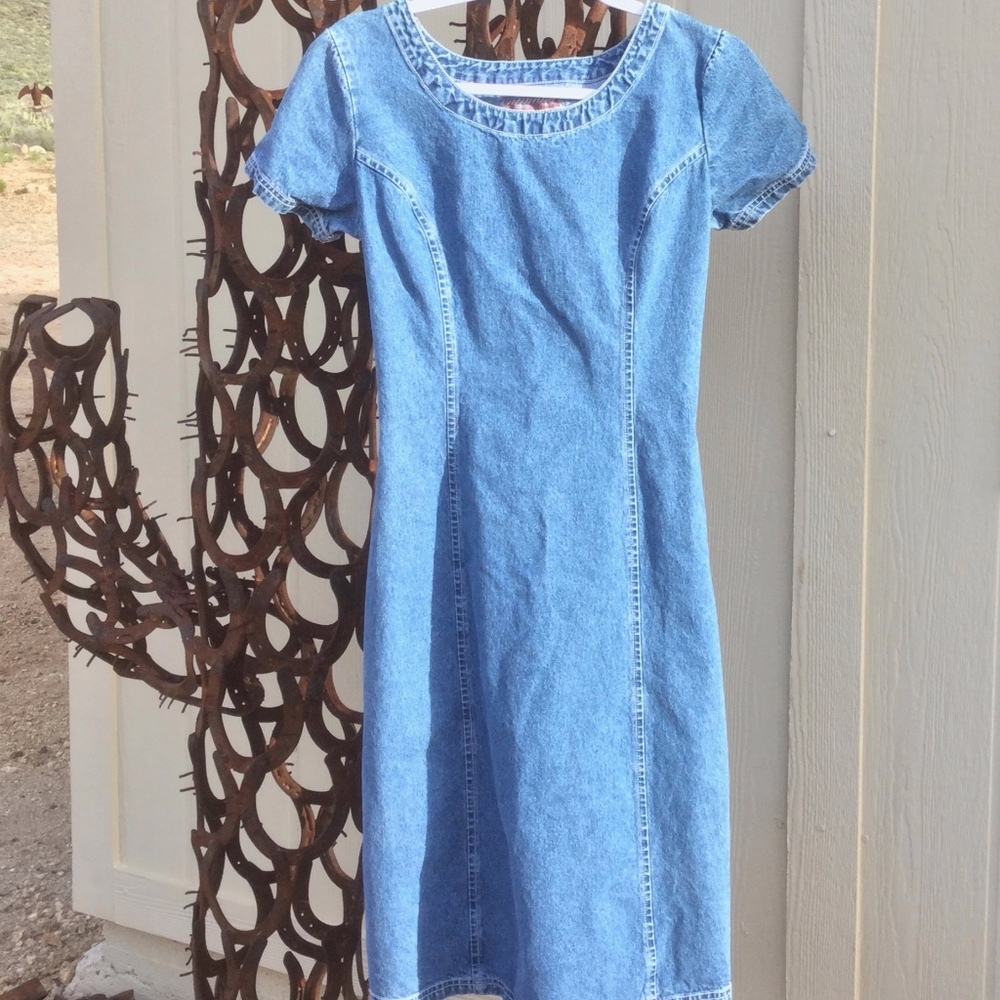 4/25 🌵🌵🌵 Vintage Jean Dress